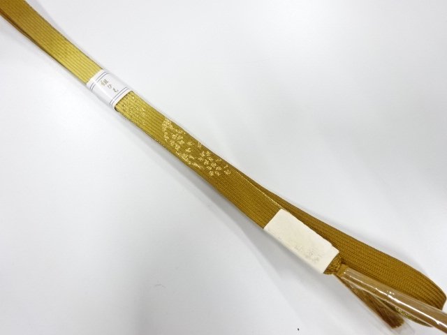 JAPANESE KIMONO / UNUSED KOREI HAND-TIED OBIJIME